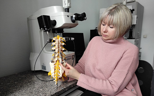 Учёные МАИ усовершенствовали методику создания инновационных позвоночных имплантатов